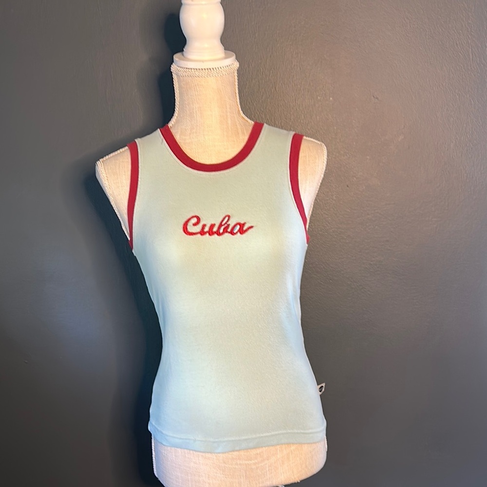 Cuba Fitted Tank Top